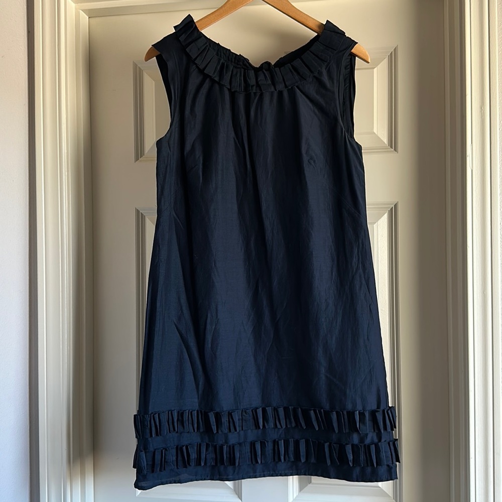 Ann Taylor Loft Navy Dress, size 6